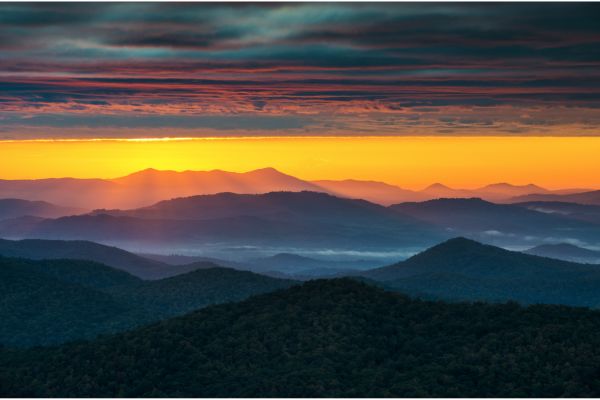 Asheville And The Blue Ridge Mountains North Carolina